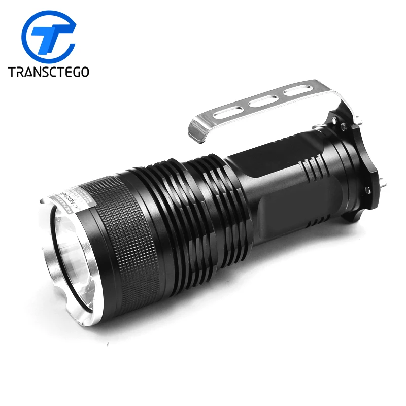 super xenon flash light rechargeable flashlight hunting far range yellow light outdoor high power bright powerful searchlight