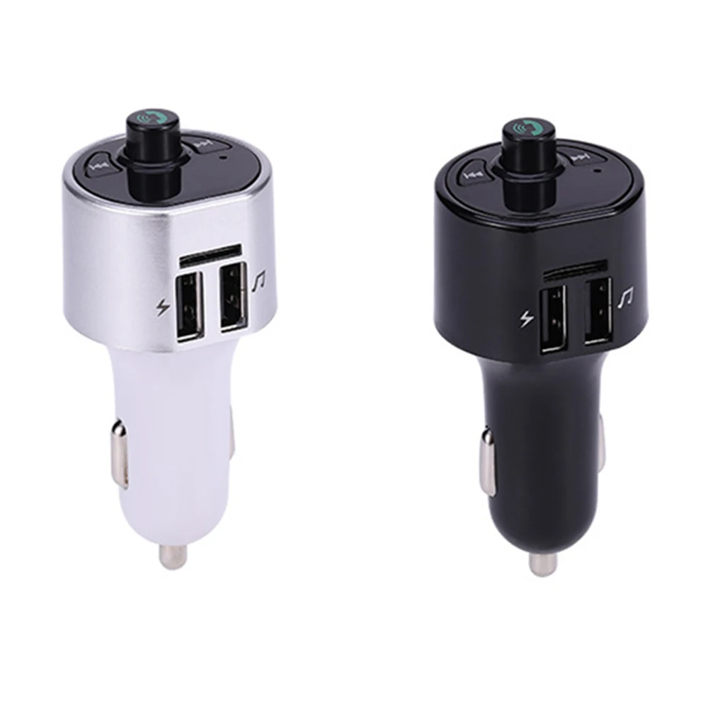 Bluetooth V4.2 Handsfree Car Kit FM передатчик Aux модулятор Автомобильный аудио mp3 плеер с 3.1A Быстрая зарядка двойной USB