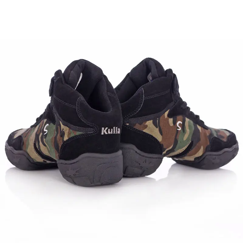 Jazz Dance Shoes Women Aerobics Sports Shoe Canvas Girls Fitness Sneakers Practice Female Modern Square Dancing Shoes Size 34-40