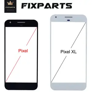 Передняя стеклянная линза для Google Pixel 2 2XL 3 3XL 3A 3AXL 4XL 4AXL внешняя панель сенсорного экрана передняя линза экрана 2 XL Замена
