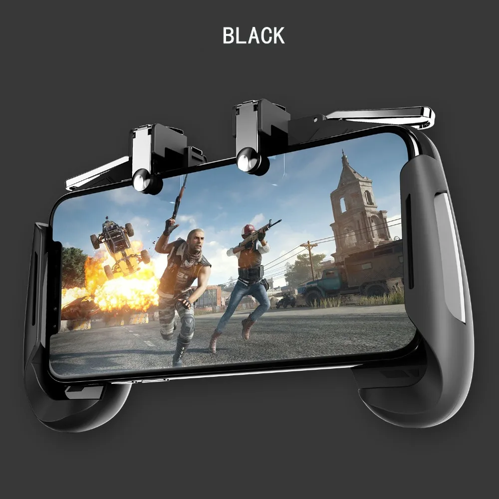 PUBG Mobile Gamepad Joystick Metal L1 R1 Trigger Game Shooter Controller for iPhone Android Phone Gaming | Электроника