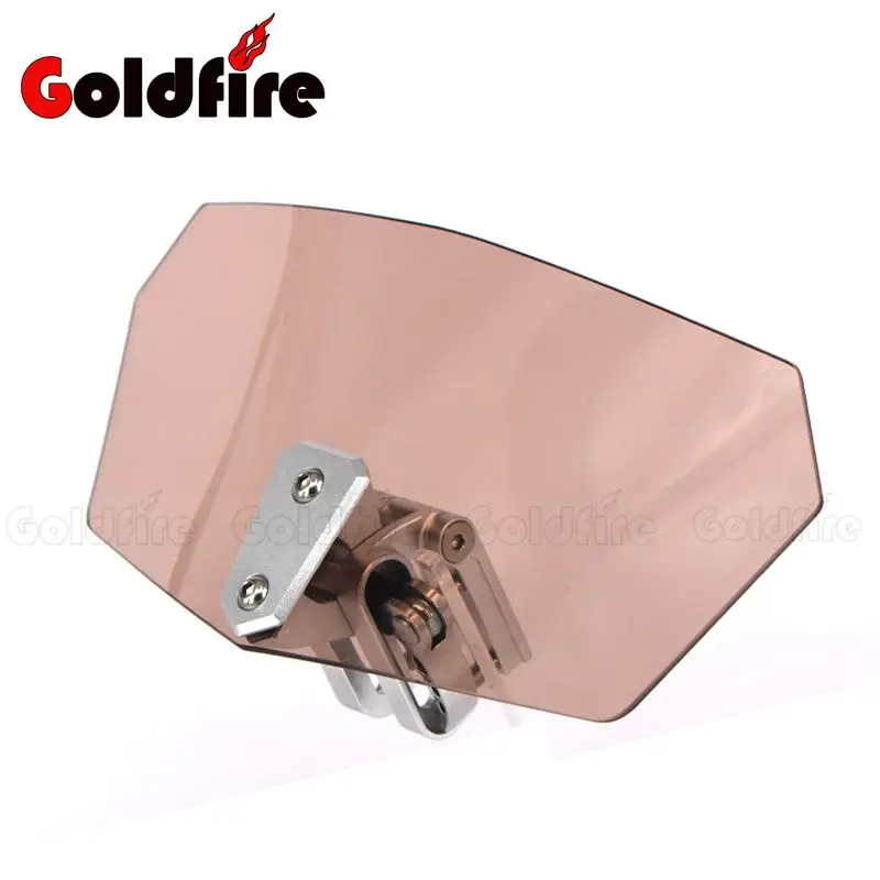 

Motorcycle Windshield Airflow Adjustable Clear Windscreen Wind Deflector For Honda NC700S/X XL1000V For Yamaha YZF R1 R3 R5 MT-