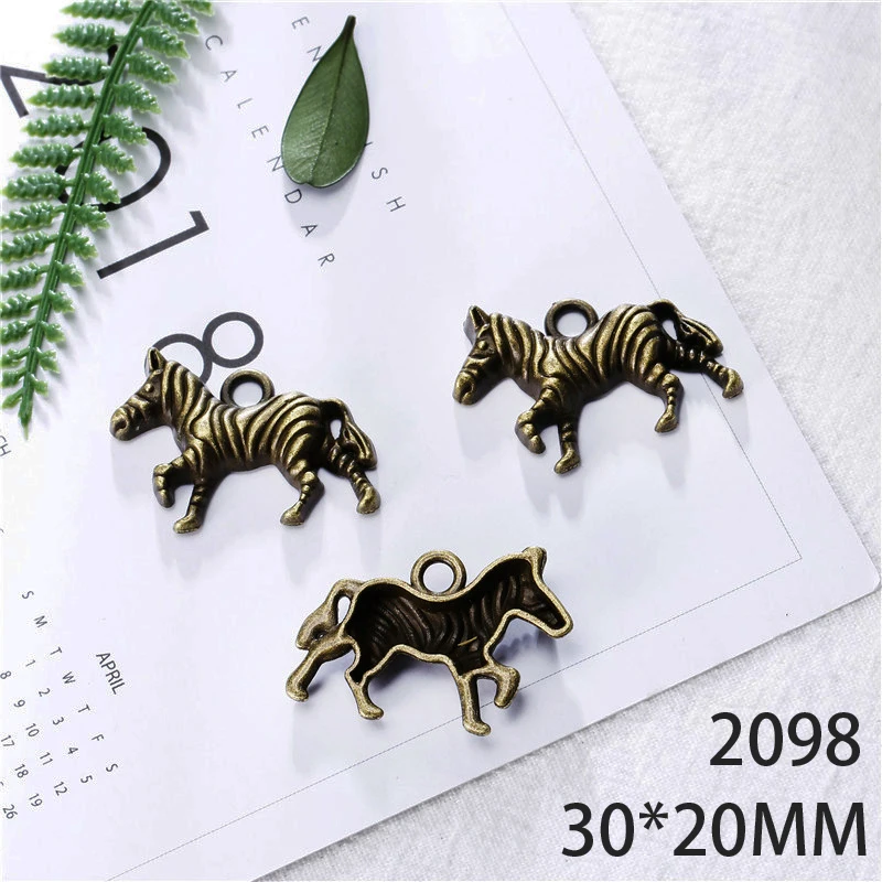 Подвеска в виде лошади из сплава для изготовления ювелирных изделий своими