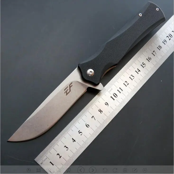 Eafengrow EF73 58-60HRC D2 лезвие G10 ручка складной нож инструмент для выживания кемпинга охотничий карманный нож тактический edc Открытый инструмент - Цвет: A1