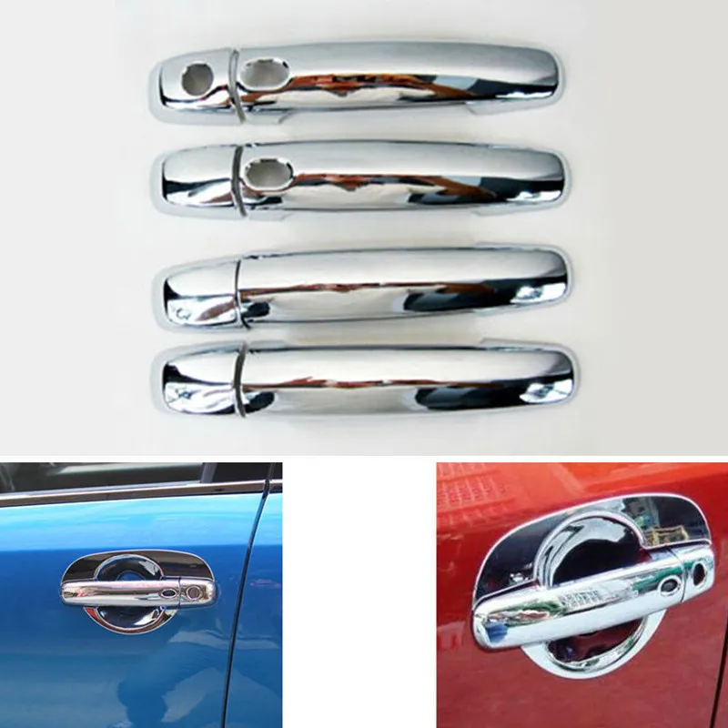 

BBQ@FuKa For Suzuki Sx4 Crossover Exterior Chrome ABS Chrome Door Handle Cover Car Styling Auto Accessories Trim 8pcs