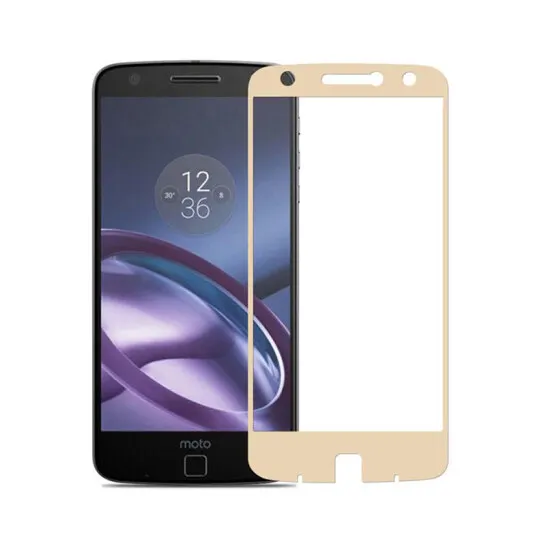 Закаленное 3d стекло для Motorola Moto Z полноэкранная Взрывозащищенная защитная пленка