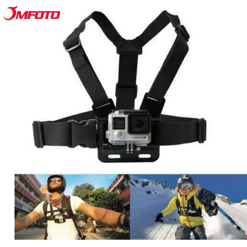 Эластичный нагрудный ремень крепление Chesty для аксессуаров Gopro Hero 4 Session 3 + 2 SJ4000 SJ5000