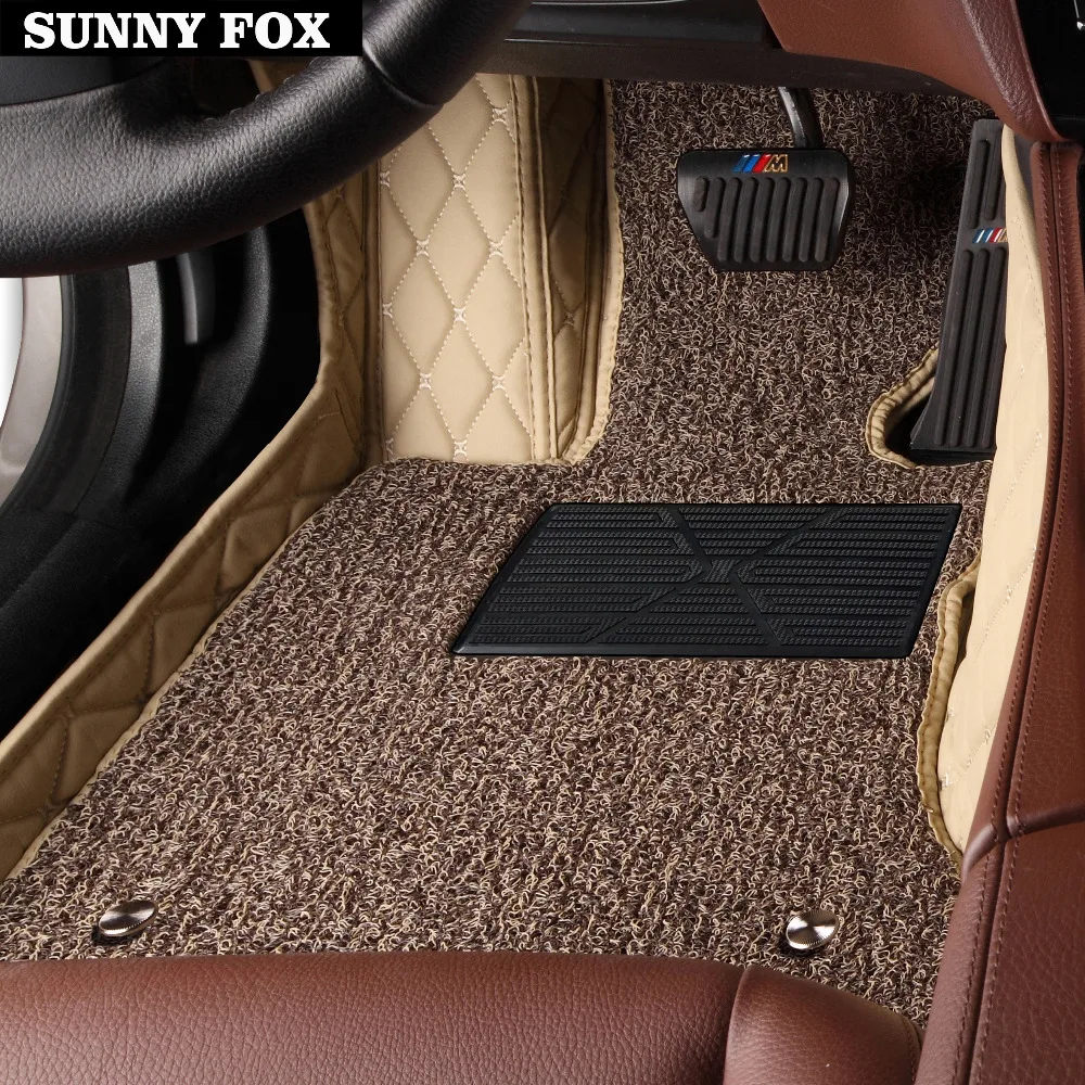 SUNNY FOX автомобильные коврики для Toyota Land Cruiser 200 Prado 150 120 Rav4 Corolla Avalon Highlander Camry Тюнинг