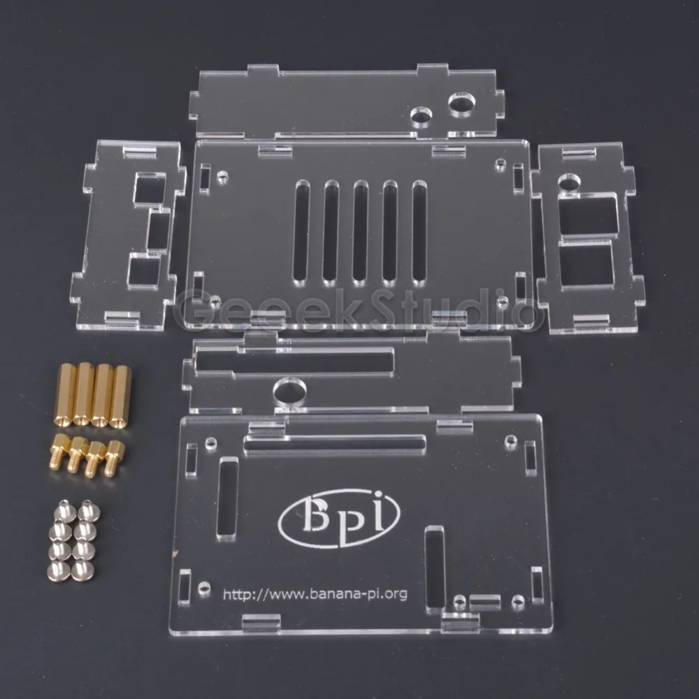 Прозрачный акриловый чехол Защитный корпус для BPI M3 Banana Pi M3|box for|box boxbox enclosure |