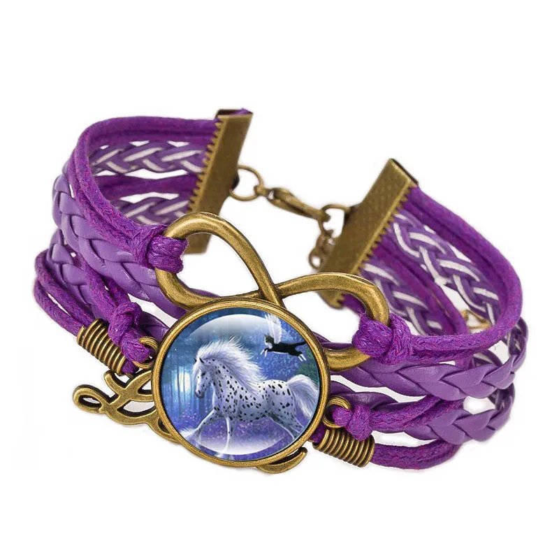 Женский браслет ручной работы кабошон с фото|bracelets for|leather charm braceletcharm bracelet |