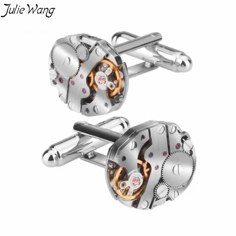 Мужские Запонки julissa Wang 1 пара модные запонки в стиле панк аксессуары для