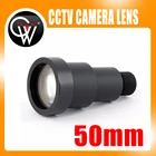 Новый 13 ''50 мм объектив 6,7 градусов M12 CCTV MTV плата ИК объектив для видеокамер безопасности CCTV