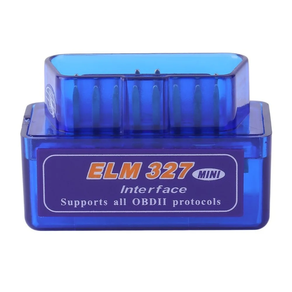 Автомобильный Мини Портативный ELM327 V2.1 OBD2 II диагностический автомобильный