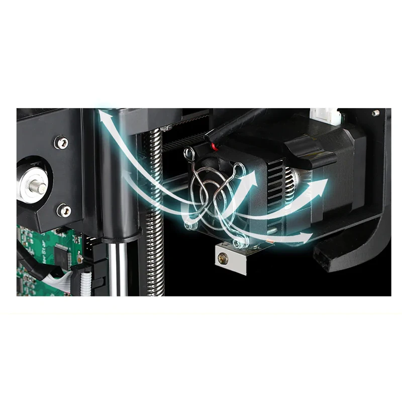 EZT3D Prusa I3 EX8 3d принтер 0 4 мм 1 75 Совместимость ABS/PLA/TPU/дерево i3 алюминиевый сплав Hotbed