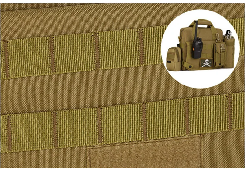 Военная Тактическая Сумка Molle слинг рюкзак дорожные сумки на открытом воздухе Кемпинг Туризм Охота Tas спортивный ноутбук плечо армии XA651WA