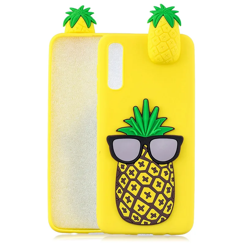 D Для samsung Galaxy A50 чехол на СПС Fundas samsung A50 A 50 A505F чехол 3D кукла игрушечные конфеты мягкие ТПУ Силиконовые чехлы для телефонов для женщин - Цвет: D