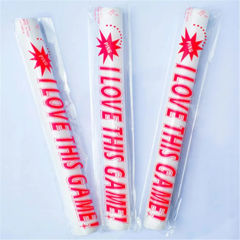 

100pcs Party Glow Stick Flashing LED Light Stick Wedding Birthday Festival Party Cheering Sponge Foam Stick Noctilucent