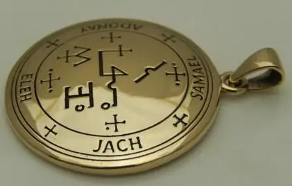 Серебряный или золотой кулон Archangel Samael Talisman Sigil of Angelic|Подвески| |