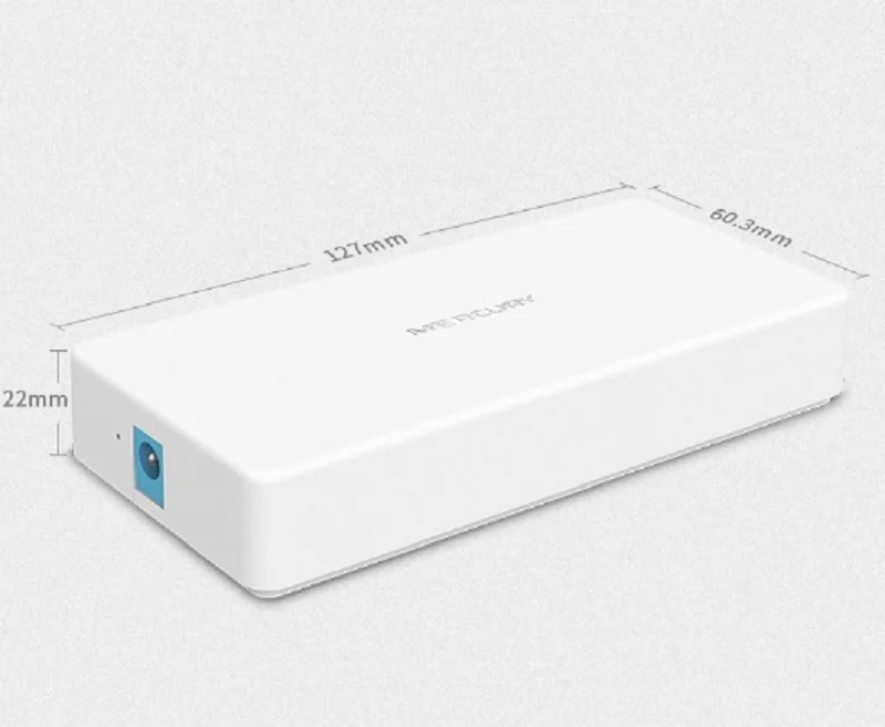 Бесплатная доставка 8 Порты высокое Скорость Gigabit мини сетевой коммутатор gigabit RJ45