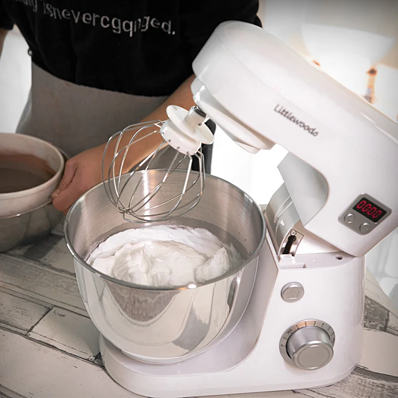 Электрический настольный автоматический миксер для выпечки крема и молока 4 2 л 800