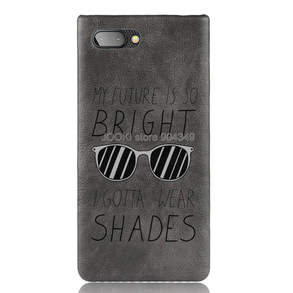 1pcs PU Back Case Чехол для BLACKBERRY KEY2 из 4,5 кожи, чехол из искусственной кожи чехол для задней крышки для BLACKBERRY KEY 2 KEYTWO KEY TWO BBF100 на заказ DIY Print - Цвет: 1pcs PU Back Case
