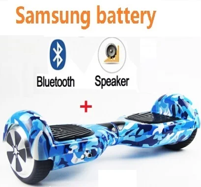 Балансируя samsung батареи 6 5 &quotэлектрический скутер Ховерборд Bluetooth gyroscooter 2 колеса