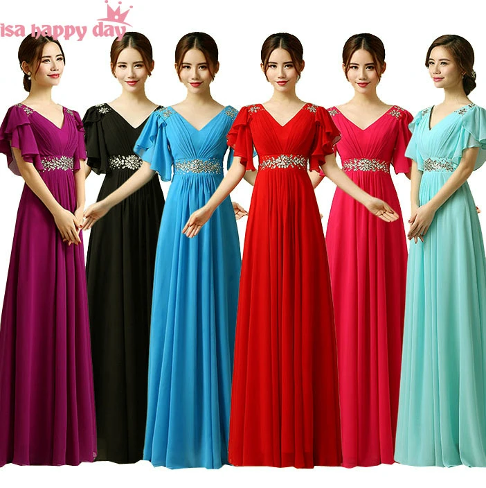 Сексуальное длинное Простое Элегантное праздничное платье с v образным вырезом