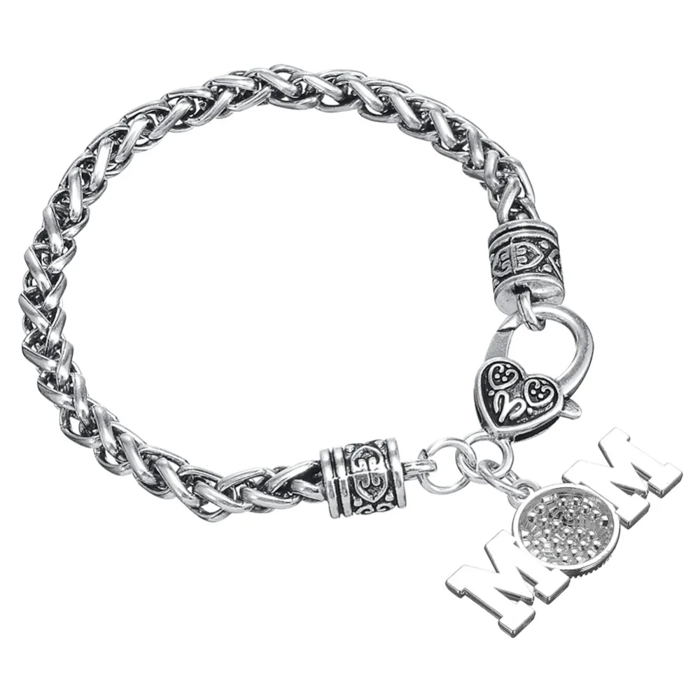 Очаровательные Кристаллы Бейсбольного браслета с родиевым покрытием|crystal charm