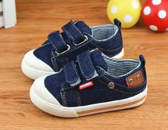 AI LIANG Kids Shoes for Girls Boys Sneakers Jeans Canvas Children Denim Running Sport Baby | Детская одежда и обувь