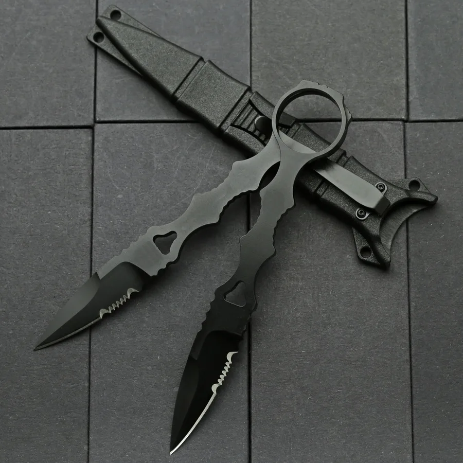 Karambit 176T фиксированный нож D2 стальной ползуб лезвия ABS оболочка для охоты на открытом воздухе выживания тактический карманный прямой нож EDC инструменты