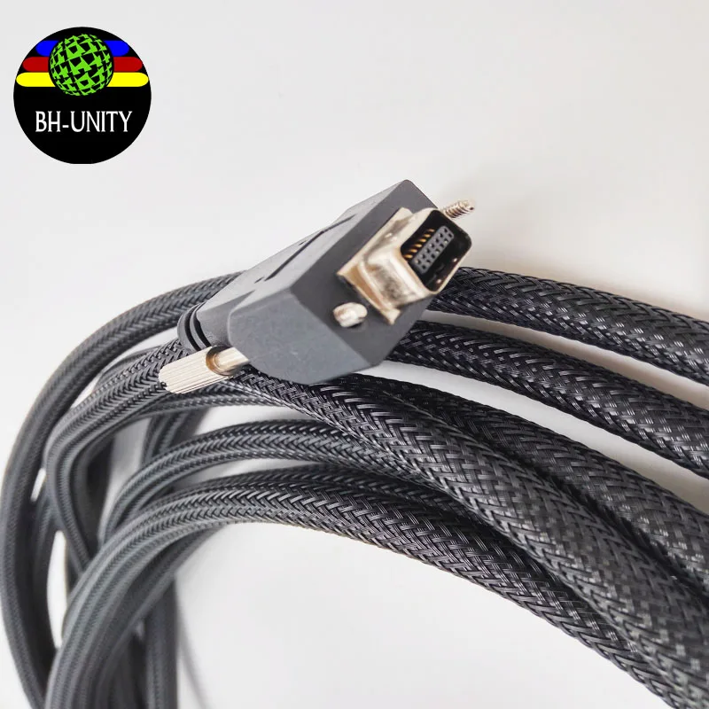 Лучшая цена! Кабель высокой плотности DX5 6 м черный/экологически чистый принтер