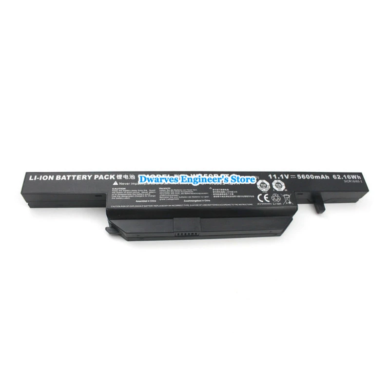 Подлинная батарея W650BAT 6 87 W650S 4D7A для CLEVO P15F R7 Rtl8723be Q2556 W650DC W670SZ W650SJ W670RC W650 4D4A 11 1 V|battery