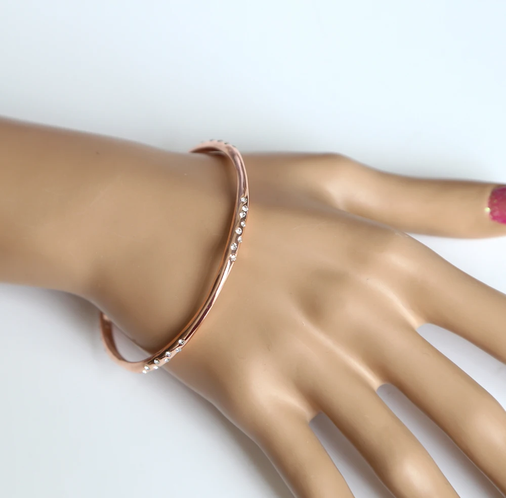 Роскошный австрийский браслет с кристаллами Pulseira Стразы для женщин pulsera silicona