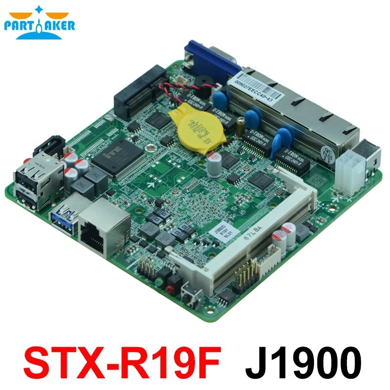 Материнская плата для сетевого экрана Intel Bay trail SOC platform J1900 с 1 * DDRIII поддержкой