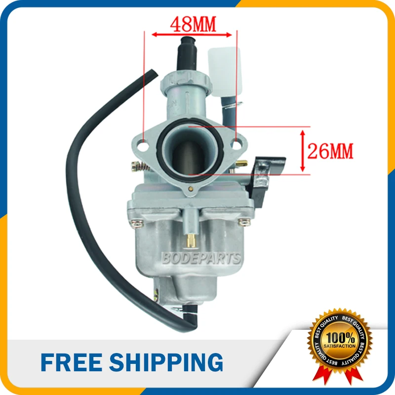 Карбюратор PZ26 26 мм 125 150 cc для HONDA CB125 XL125S TRX250 TRX 250EX Recon Carb 125cc ATV внедорожный