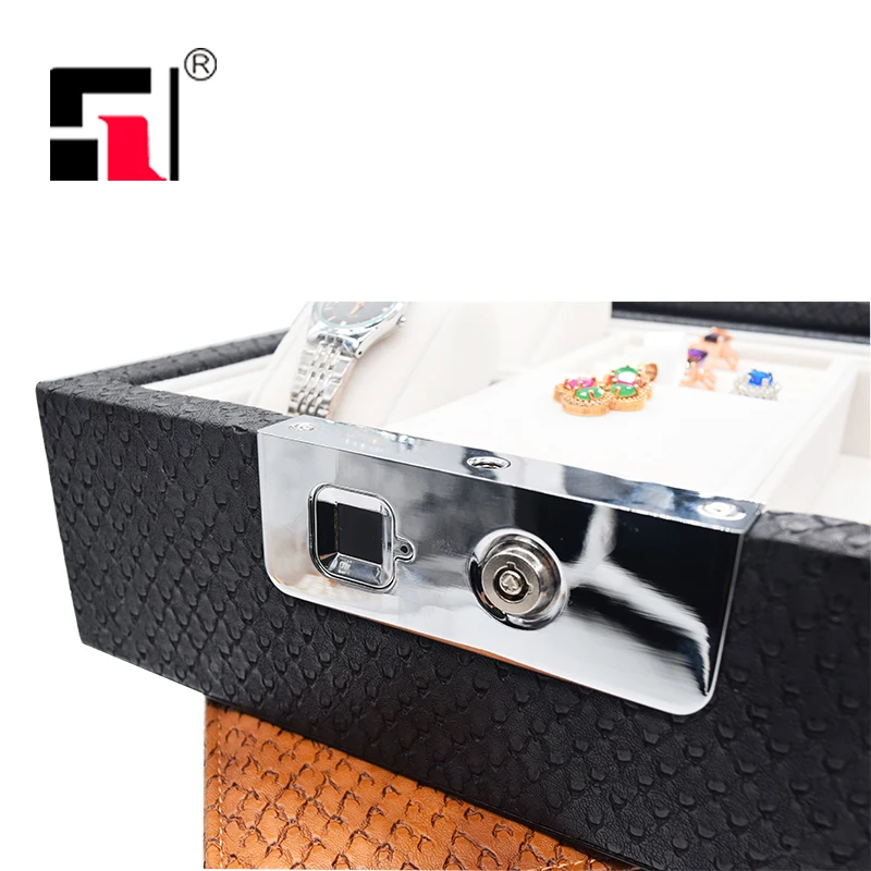 Высокая технология упаковки ювелирных изделий коробка с отпечатком пальца