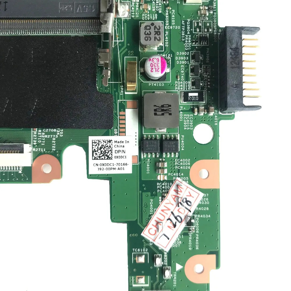 SZWXZY новая материнская плата для ноутбука DELL N4050 HM67 DDR3 CN-0X0DC1 0X0DC1 100% рабочий |