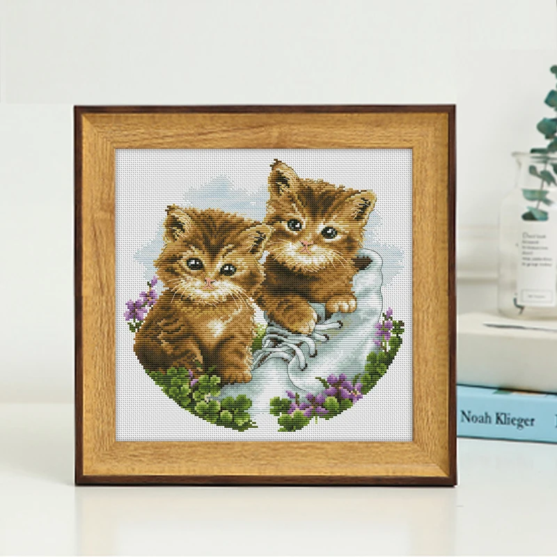 Романтическая история наборы вышивки крестом Сделай Сам рукоделие для двух