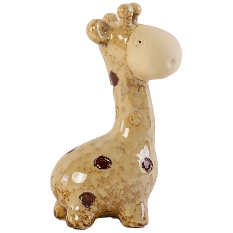 

Креативные керамические украшения в виде жирафа, многофункциональные украшения для дома, гостиной, кабинета, спальни, поделки, свадебные по...