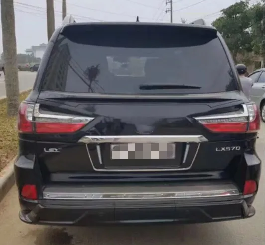Спойлер для Lexus LX570 крыло 2016 2017 2018 2019 украшение автомобиля некрашенный и цветной