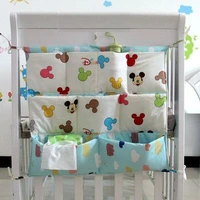 promotion cartoon 6252cm baby bed hanging storage bag cotton diaper bagbaby bedding set