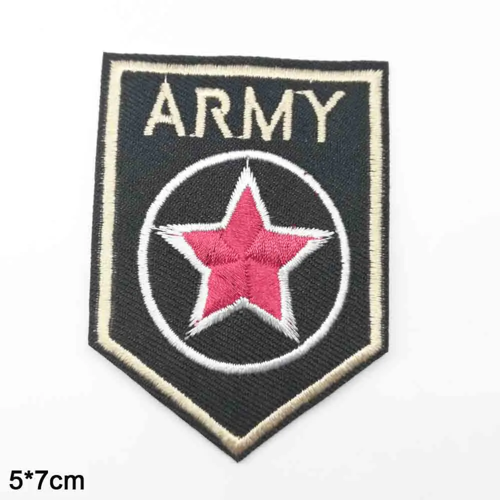 Army Военная, американская, американская, Армейская, темно-синяя, военно-воздушные силы, с железной вышивкой, одежда с нашивками, одежда для девочек и мальчиков - Цвет: Army
