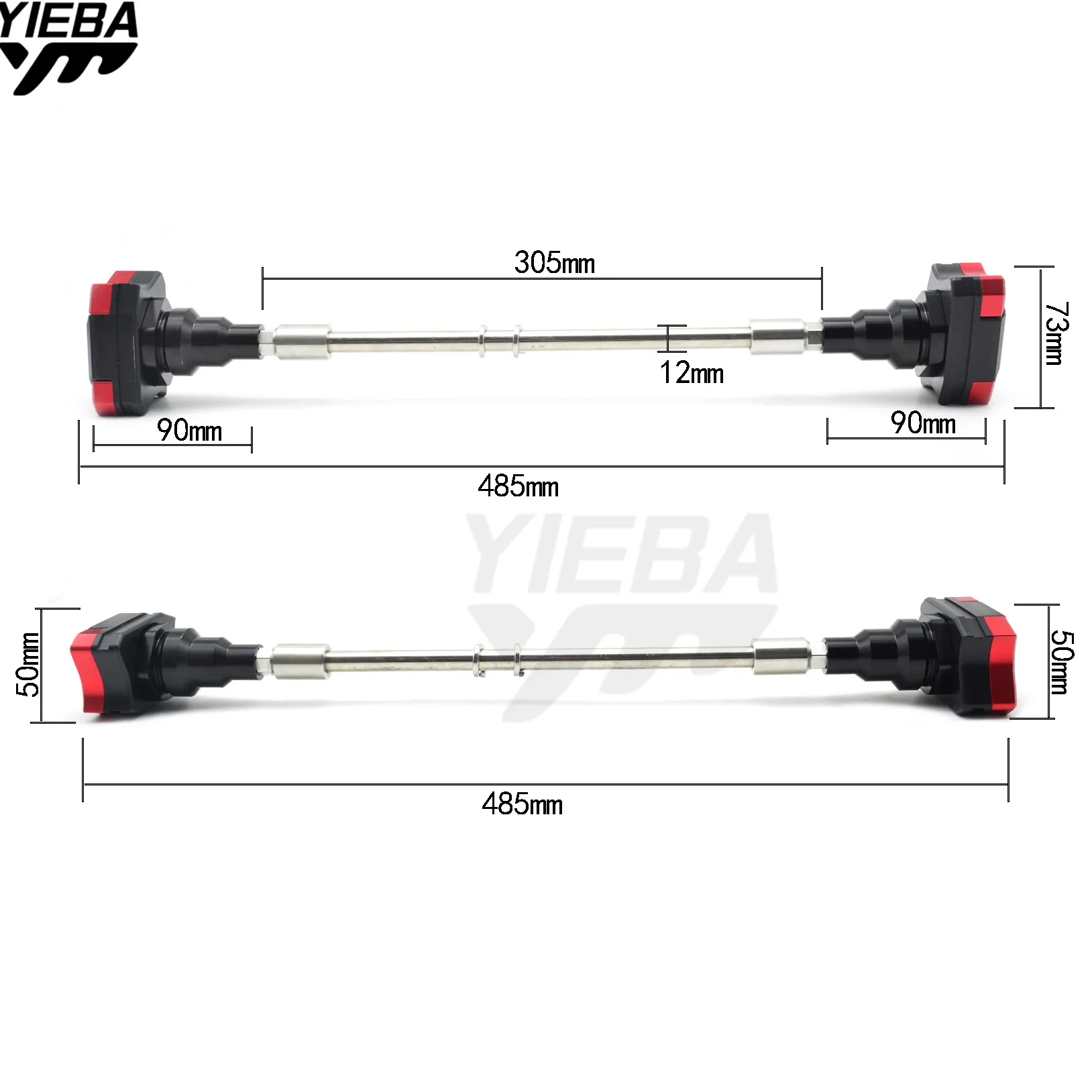 Мотоцикл с ЧПУ Рама слайдер анти-Краш протектор Краш Pad корпус двигателя ползунки