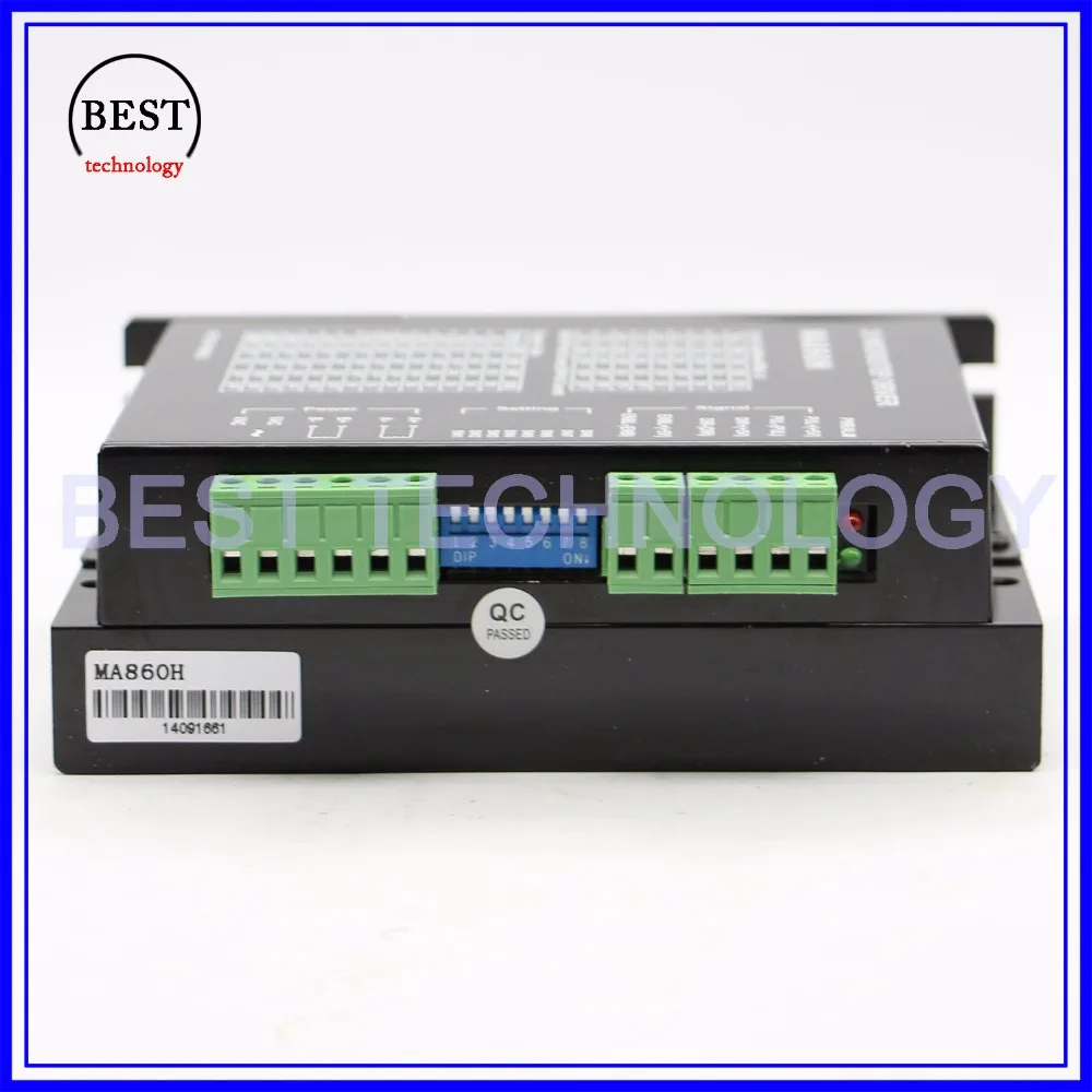 Драйвер шагового двигателя NEMA34 MA860H 24 110vDC/18 80vAC микрошаг 256 2 0 7.8A шаговый контроллер
