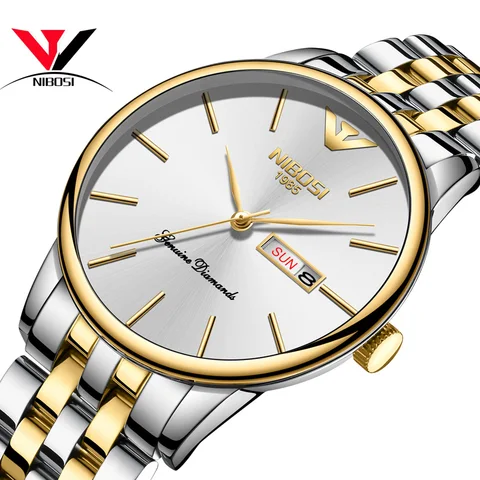Мужские часы NIBOSI 2018, роскошные брендовые часы, мужские модные часы 2017, водонепроницаемые мужские часы Herrenuhren, топ-Марка Luxus