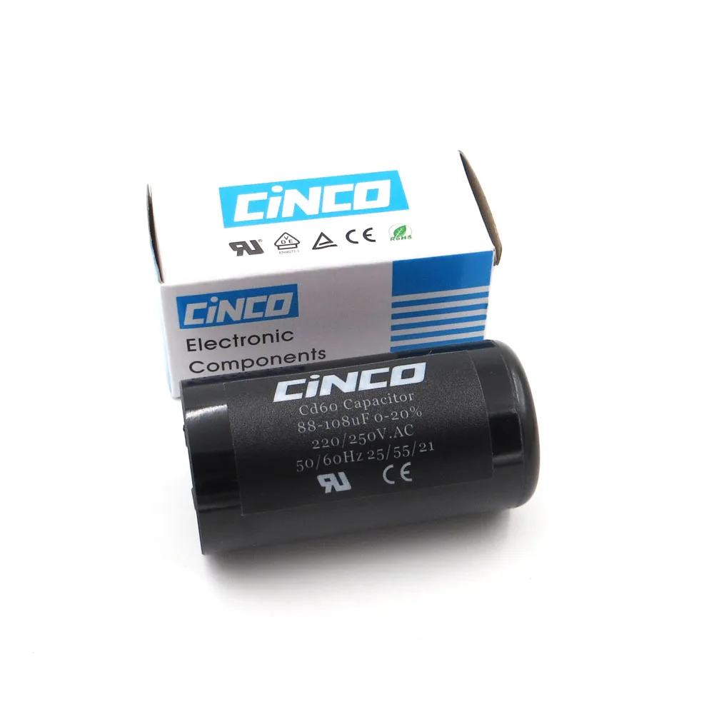88 108MFD 220 V 250 275 CD60 пусковые конденсаторы двигателя RV запуск ing 108 mf uf компрессор HVAC
