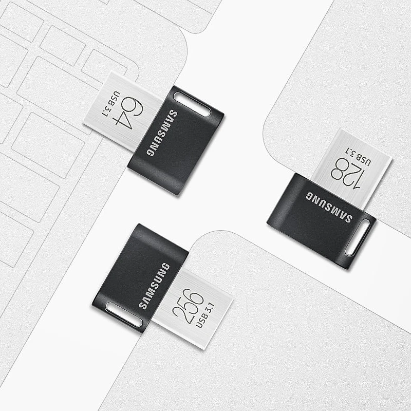 SAMSUNG Mini USB флеш накопитель 32 ГБ 64 128 256 ГБ|USB флэш-накопители| |