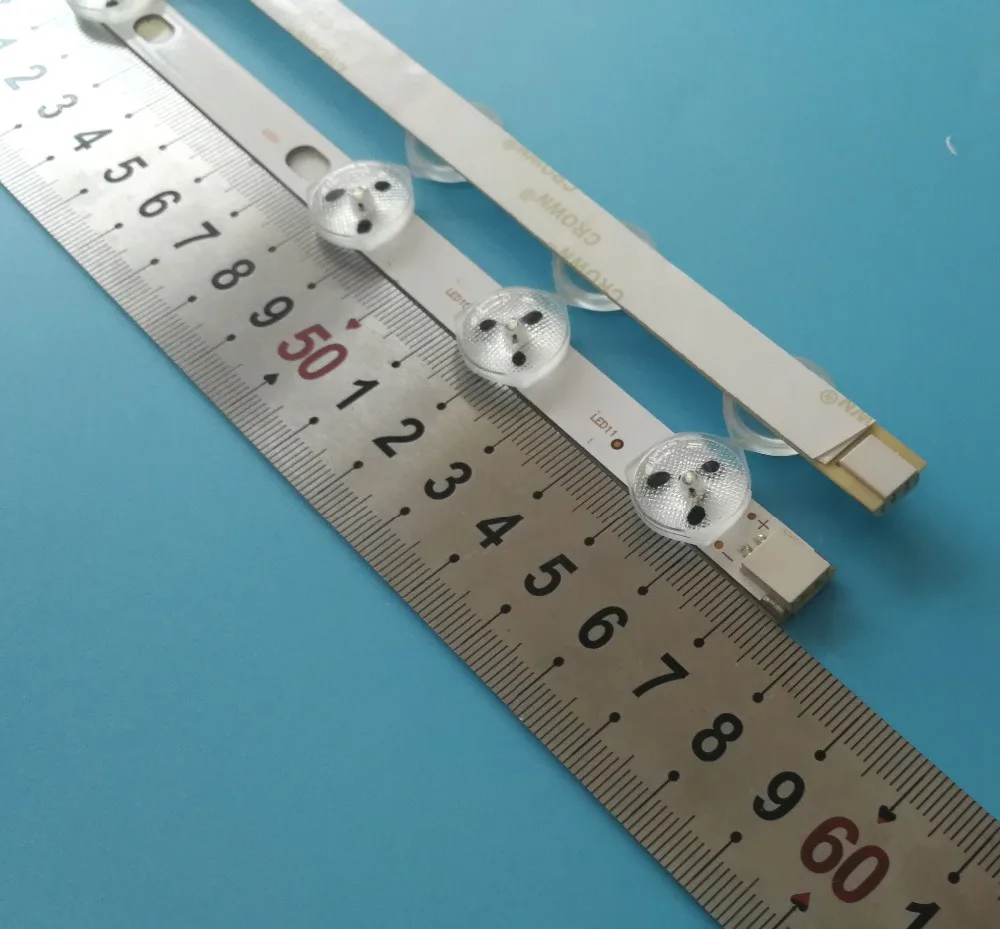 11 светодиодный s 575 мм светодиодный полосы для VESTEL 32 дюймов REV0.2 VES315WNDS-01 VES315WNDL-01 VES315WNDS-2D-R02