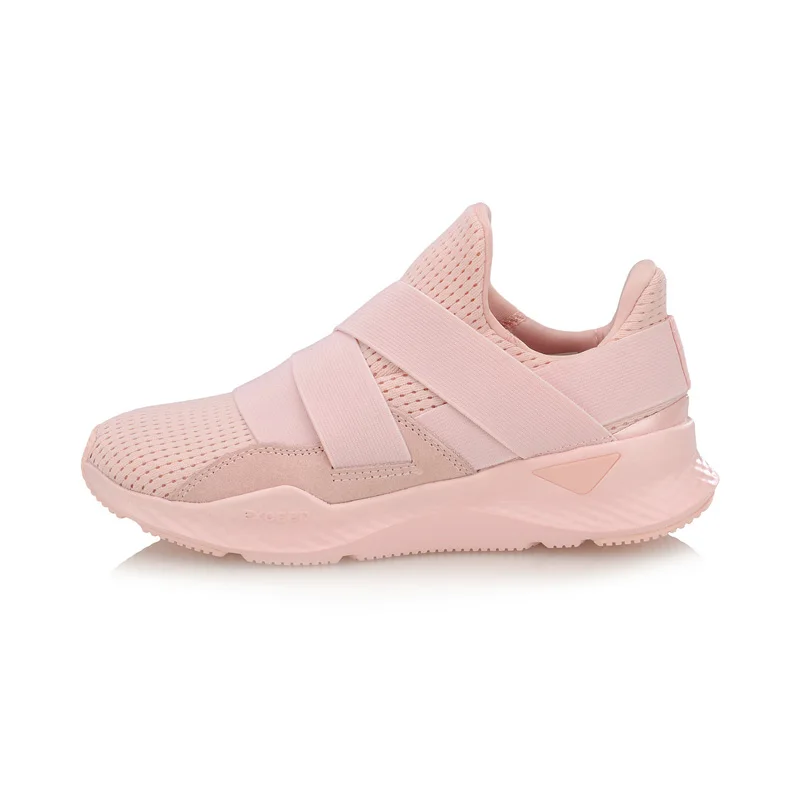 Li-Ning/Женская прогулочная обувь EXD PRO FT; классическая дышащая Спортивная обувь на подкладе; кроссовки для отдыха; AGCP016 SJFM19