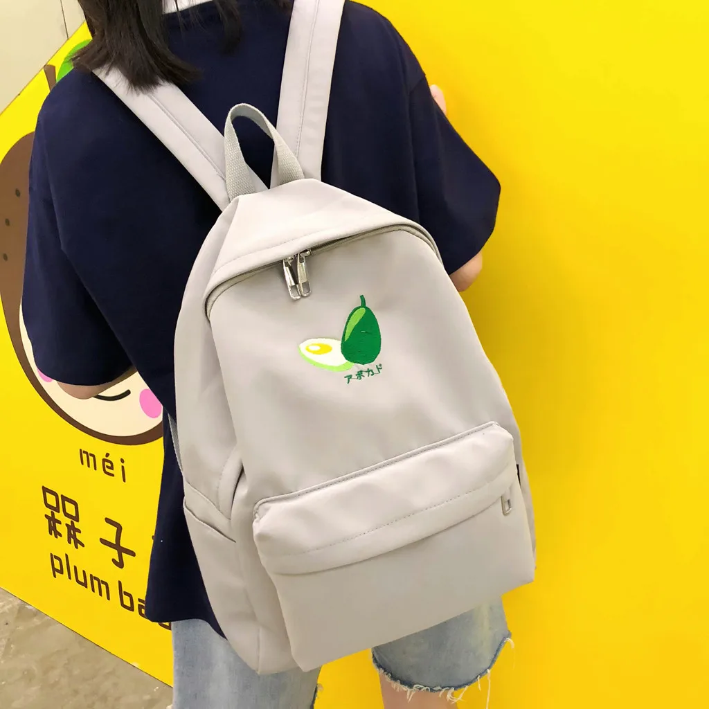 MOLAVE рюкзак женская мода авокадо Печать Дети Мальчики Девочки bookbag Студент Путешествия Рюкзак carteras mujer de hombro y bolsos